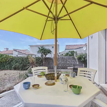 Mer A 200 M, Maison Pour 5, Jardin & Bbq * 布雷蒂诺斯梅尔